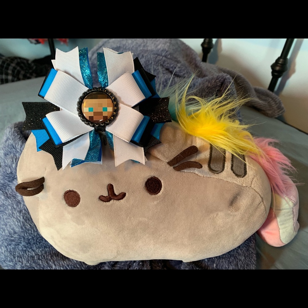 Minecraft Hair Bow
